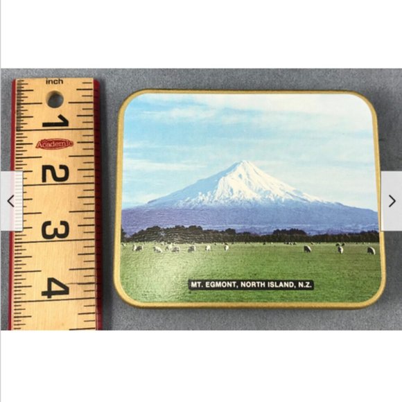 Vtg 6 New Zealand Scenes Drink Coasters Souvenir by Jason Products Auckland - Picture 5 of 8